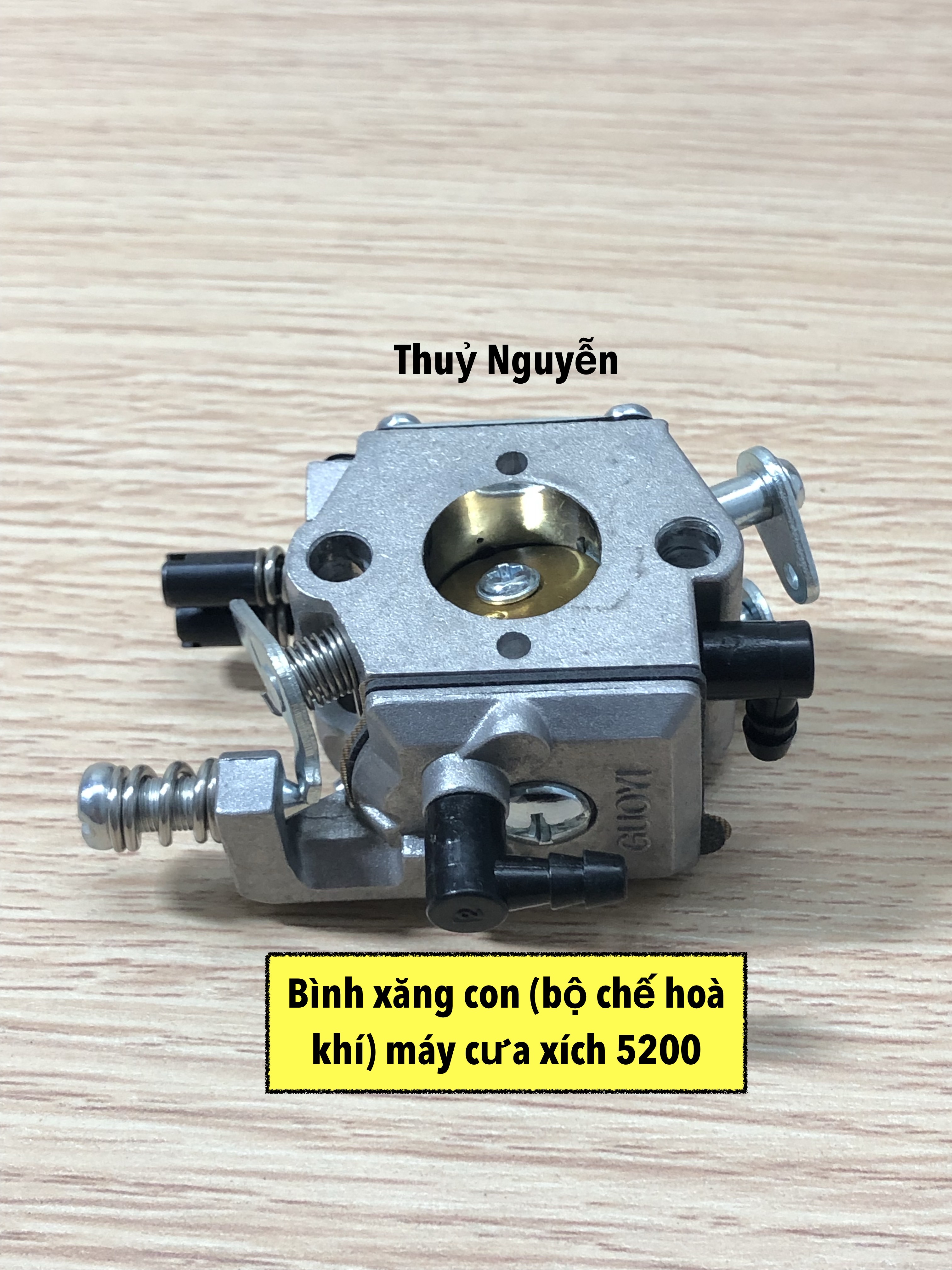 Bình xăng con (Bộ chế hoà khí) máy cưa 5200