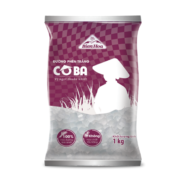 Đường Phèn Trắng Cô Ba 1kg