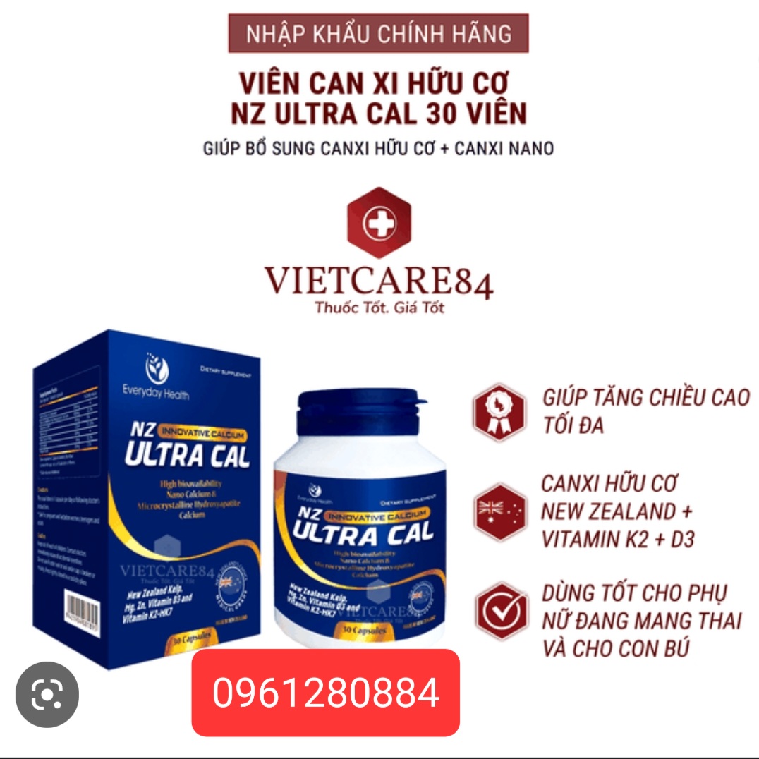 Canxi nano NZ-Ultra cal
