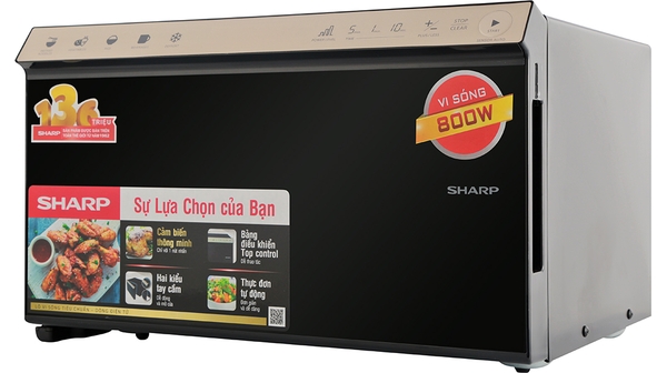 [HCM]LÒ VI SÓNG SHARP R-2235H(R/G)VN