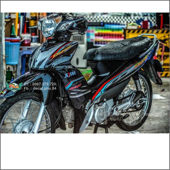 Tem rời elegant 2016 đen