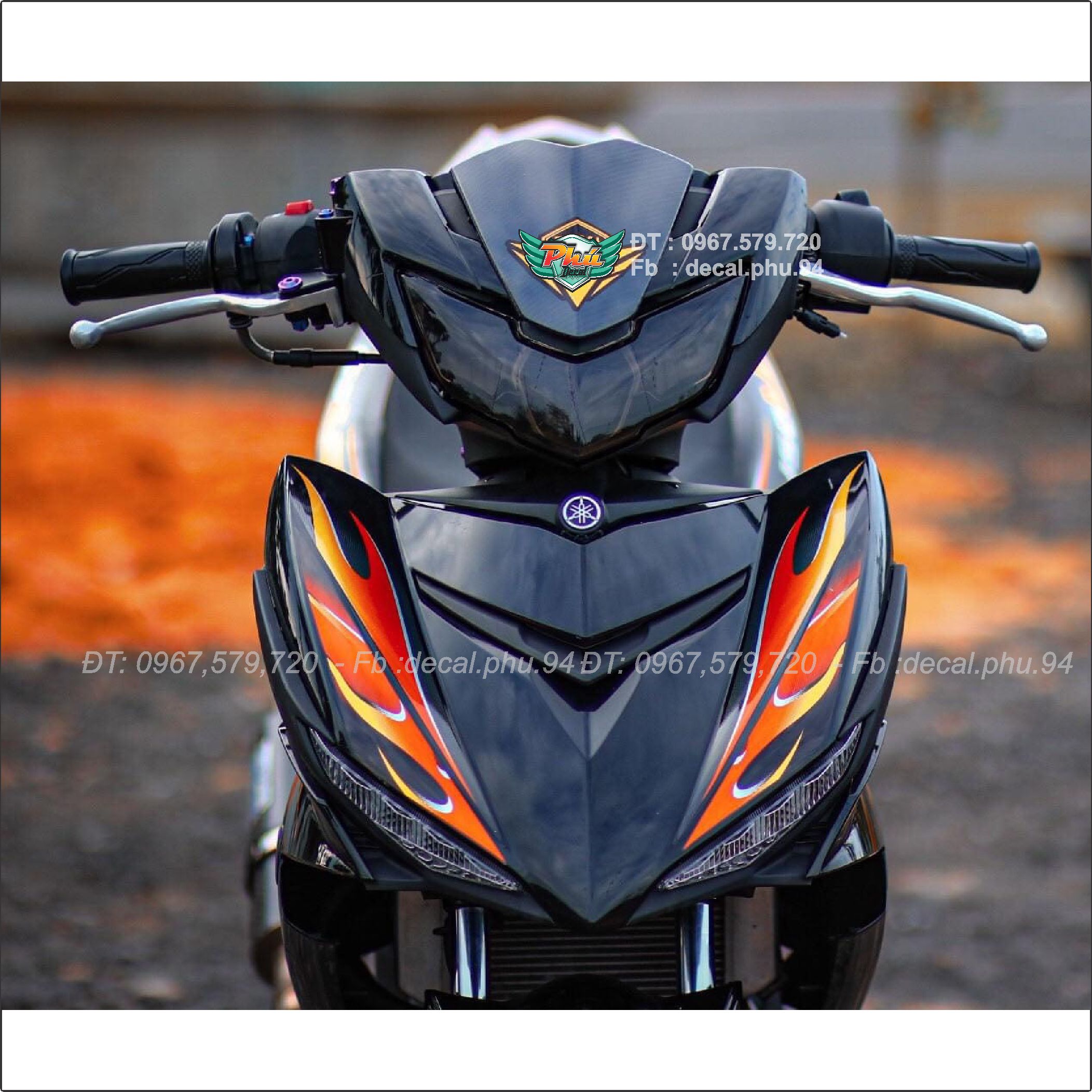 Tem rời Exciter 150 Lc đỏ đen 2021 (K)