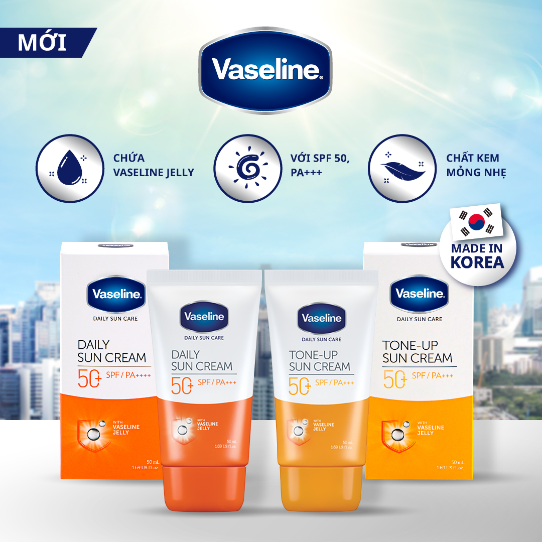Kem chống nắng Vaseline 50ml