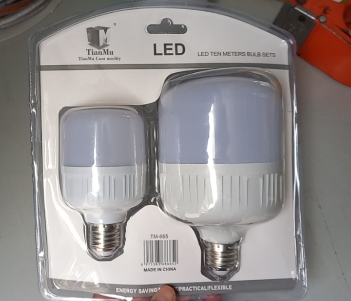 ĐÈN LED SET 2 BÓNG TIẾT KIỆM ĐIỆN 38W, 20W