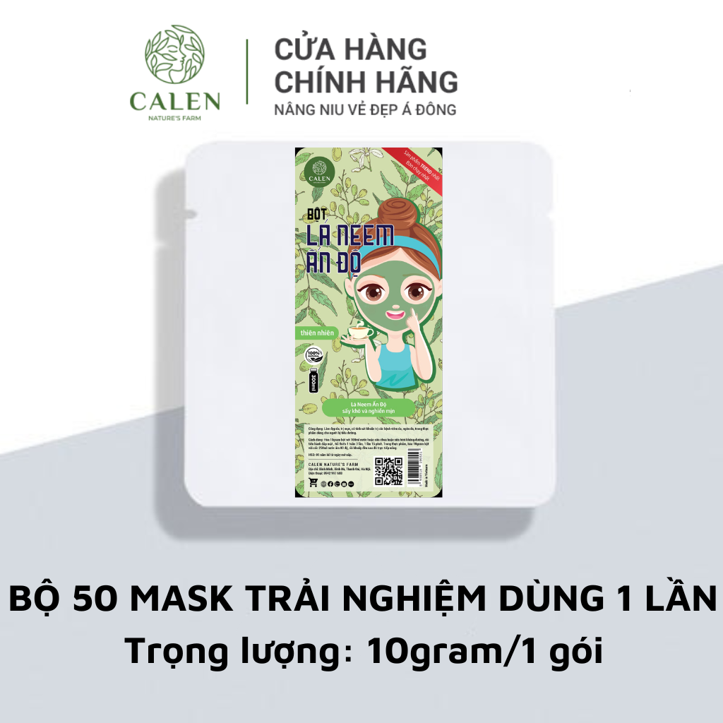 MASK THẢO DƯỢC TRẢI NGHIỆM CALEN