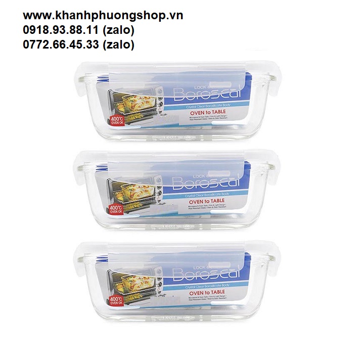 [HCM]hộp thủy tinh đựng cơm lock&lock - hộp thủy tinh đựng cơm