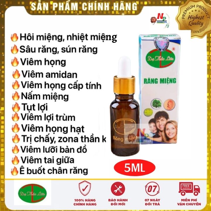 Tinh dầu răng miệng Dạ Thảo Liên chuẩn công ty