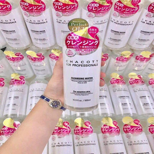 Tẩy trang CHACOTT CLEANSING WATER 500ml