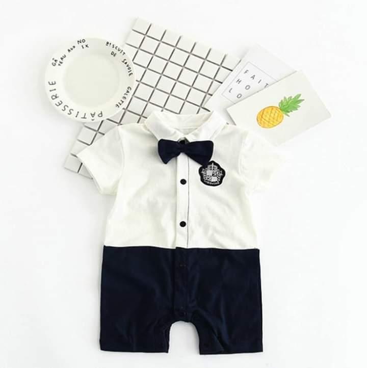BODY NƠ CÔNG TỬ ĐÙI CHO BÉ TRAI 3-13KG