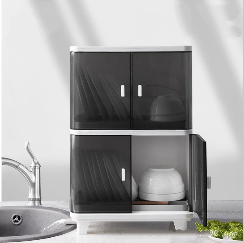 Hanrui shop tủ bếp kép đựng đồ đa năng minimalist pp japan