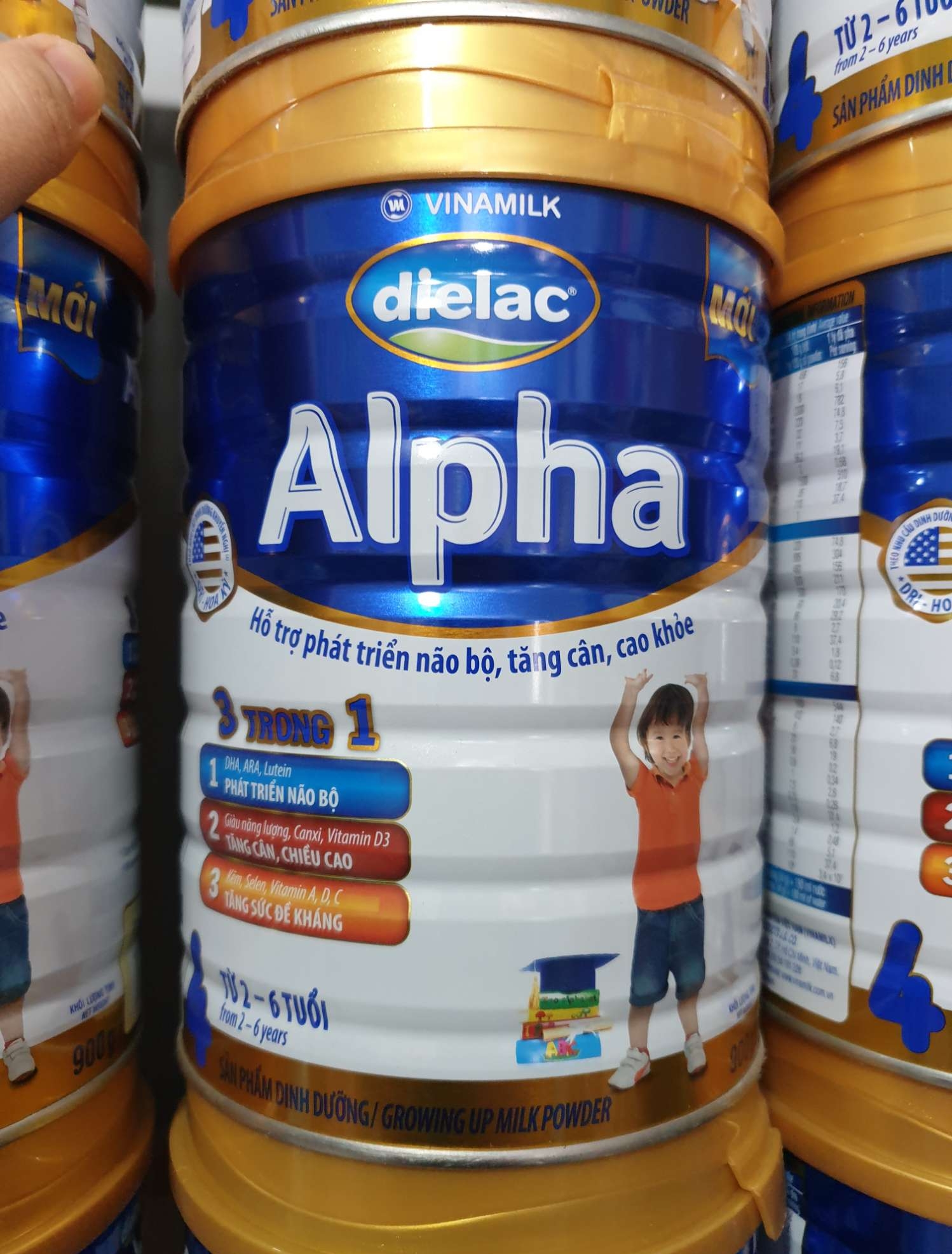 Sữa Dielac Alpha 4 (900g) Date mới