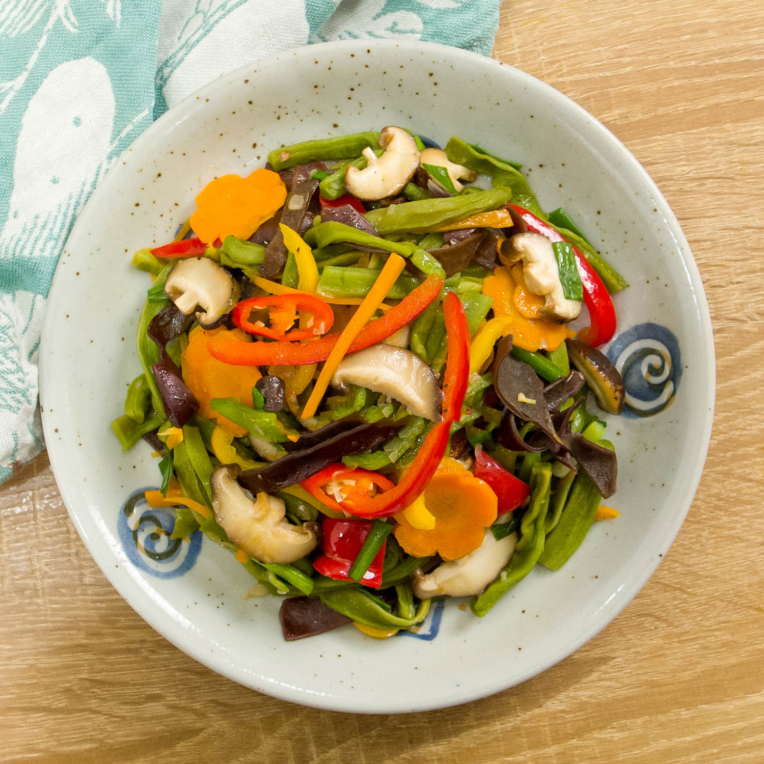 Rau tiến vua khô 100g [Loại 1, Xanh, Non]