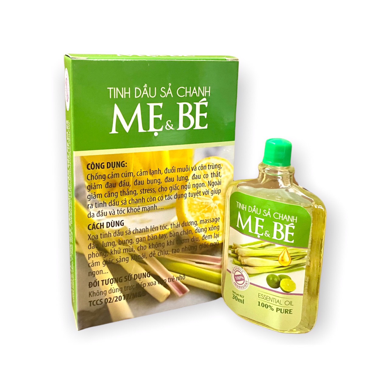 Tinh dầu sả chanh mẹ và bé 30ml
