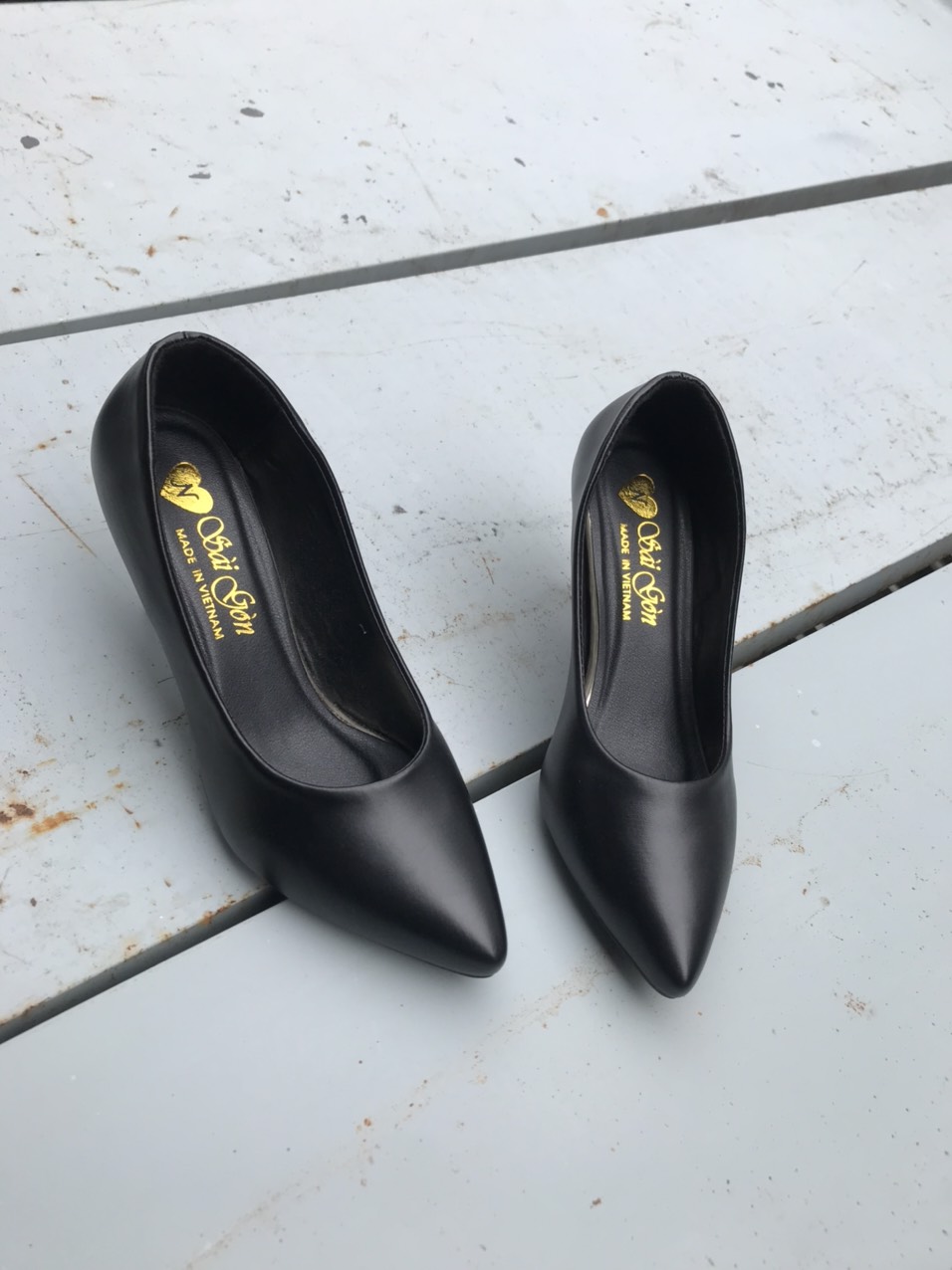 Giày Nữ Công Sở Gót Nhọn 5cm + 7cm
