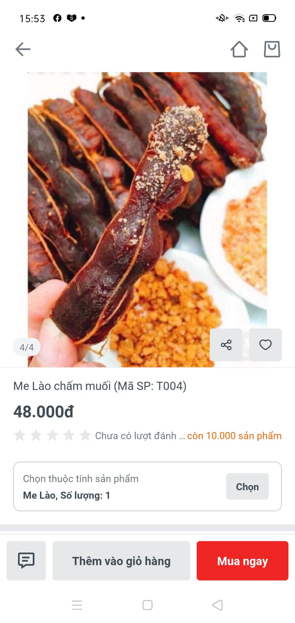 Mẹ Lào muối tôm