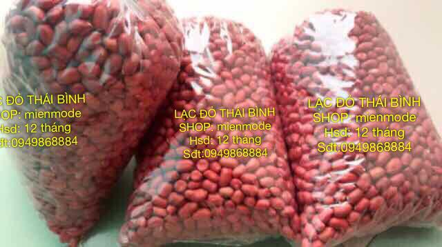200gr Lạc đỏ Thái Bình hạt mẩy bùi