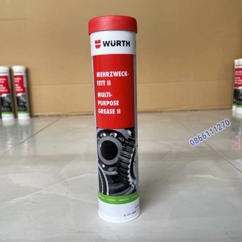 Mỡ bò Wurth Grease II 400g MixASale