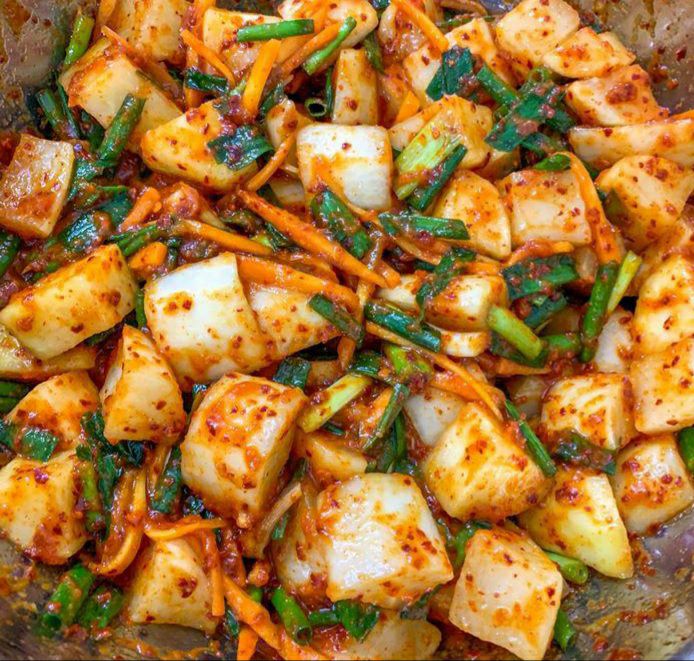 [HCM]Kim Chi Su Hào nhà làm ( 1kg = 80k)