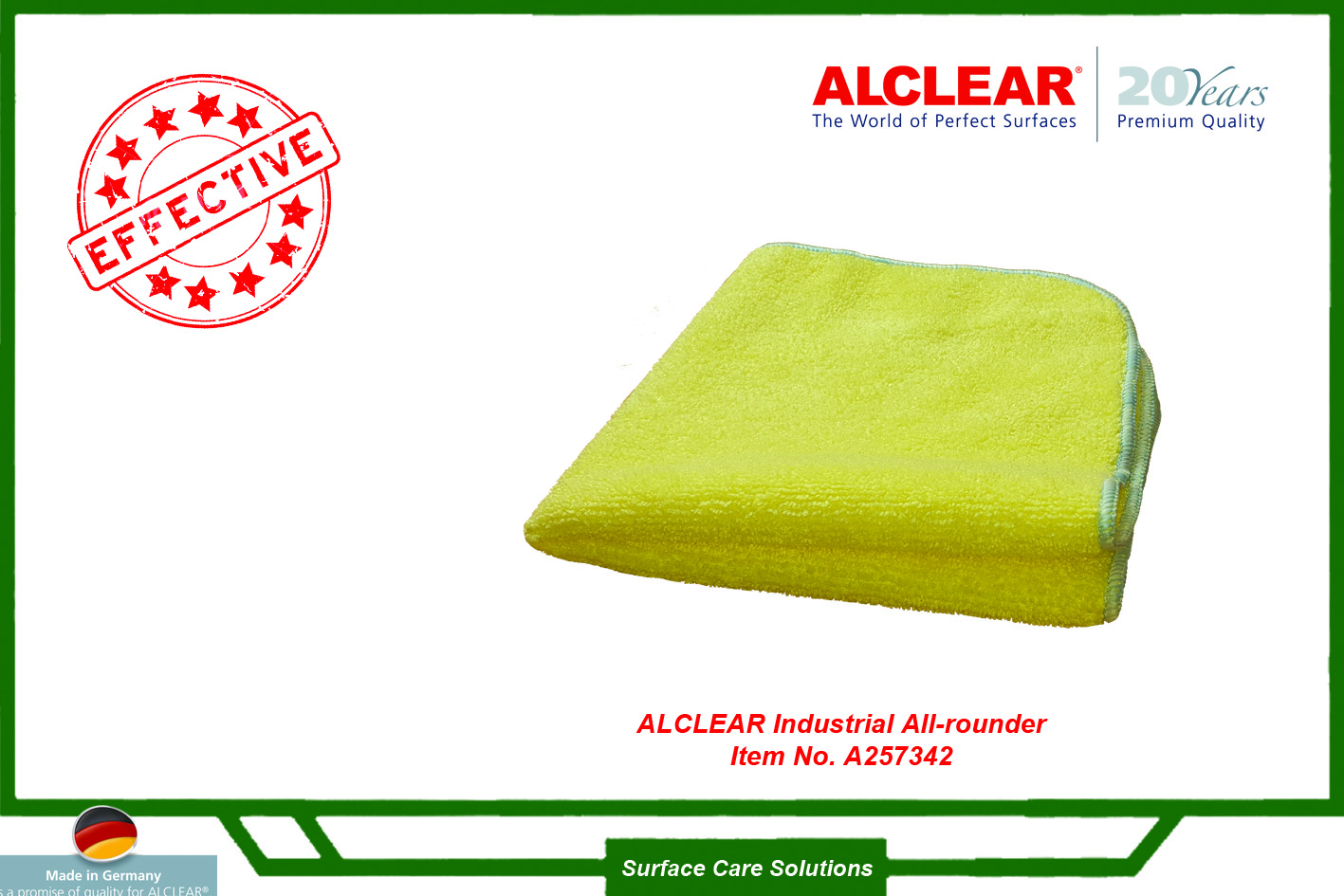 Khăn lau cao cấp ALCLEAR - GERMANY