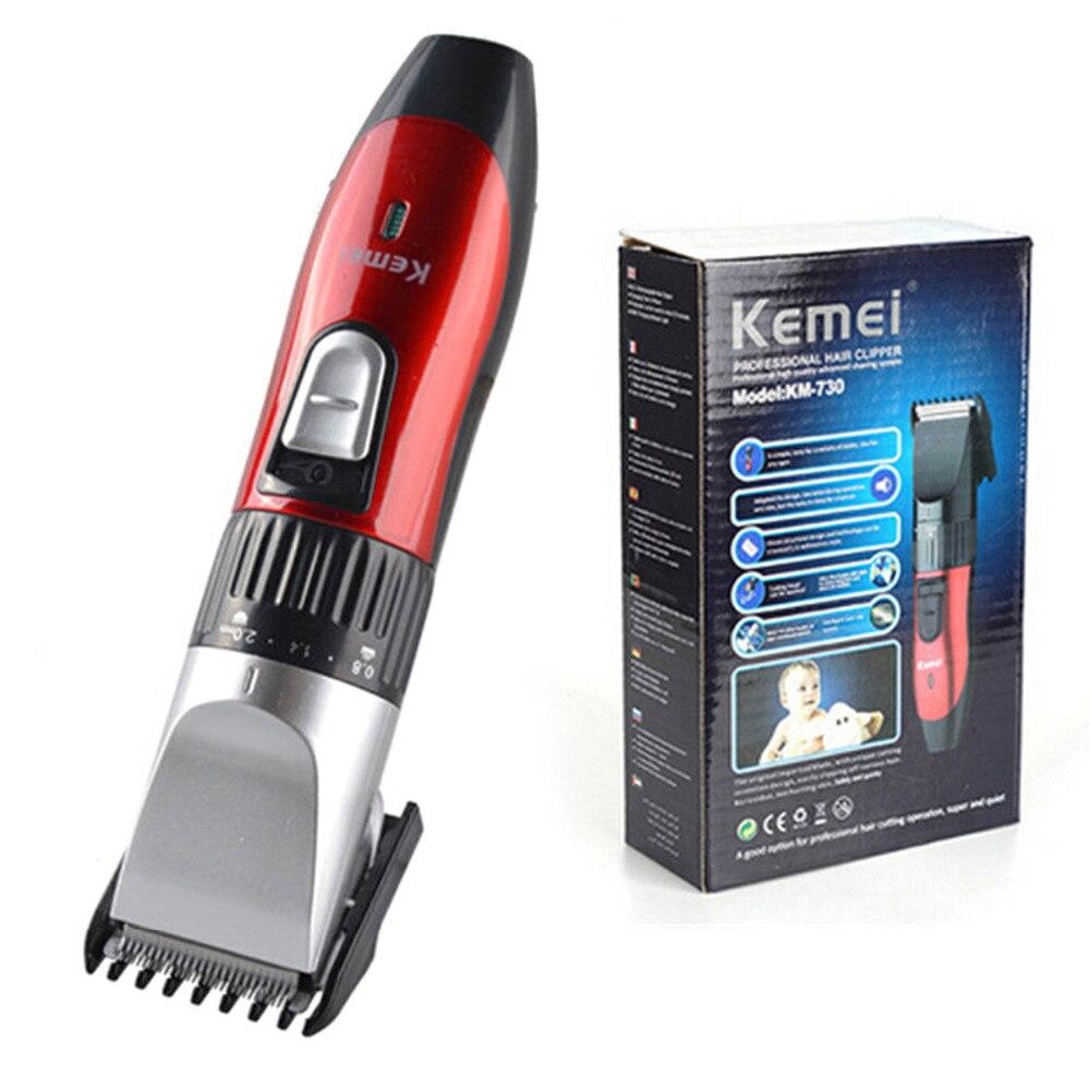 Tông đơ cắt tóc trẻ em Kemei 730 (Đỏ)