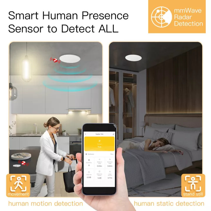 Cảm biến hiện diện Human Presence Zigbee Tuya