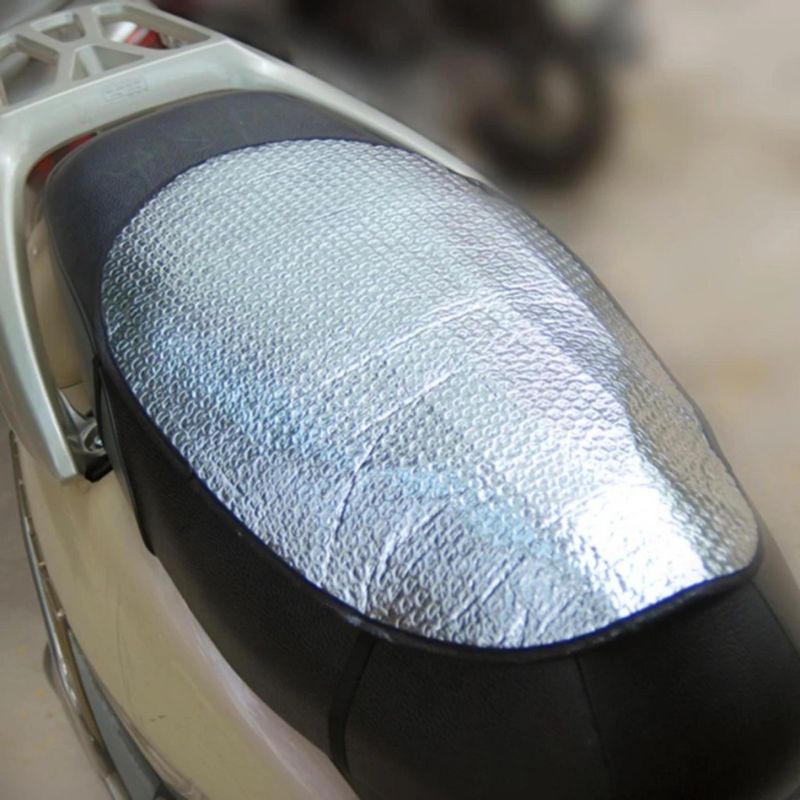Combo 2 Miếng che yên xe máy chống nắng 2 mặt phản quang