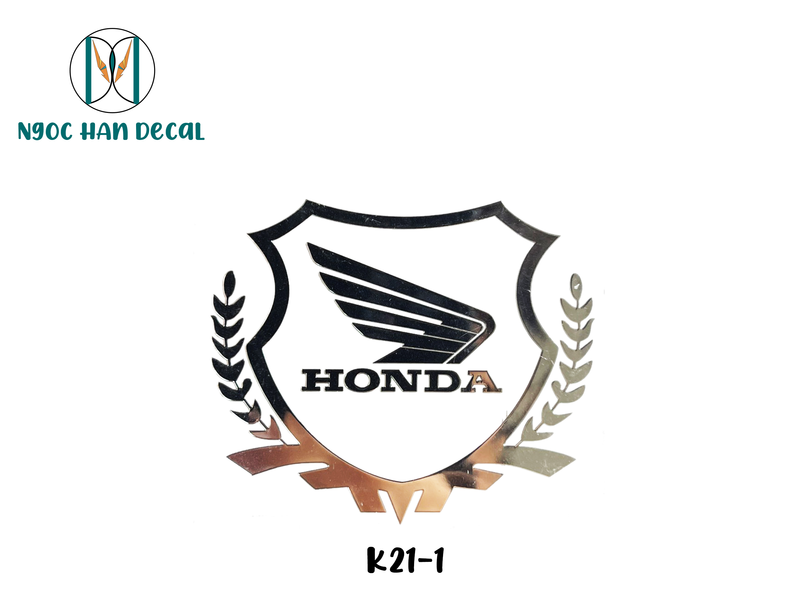 Tem Nổi Logo Cánh Chim HONDA