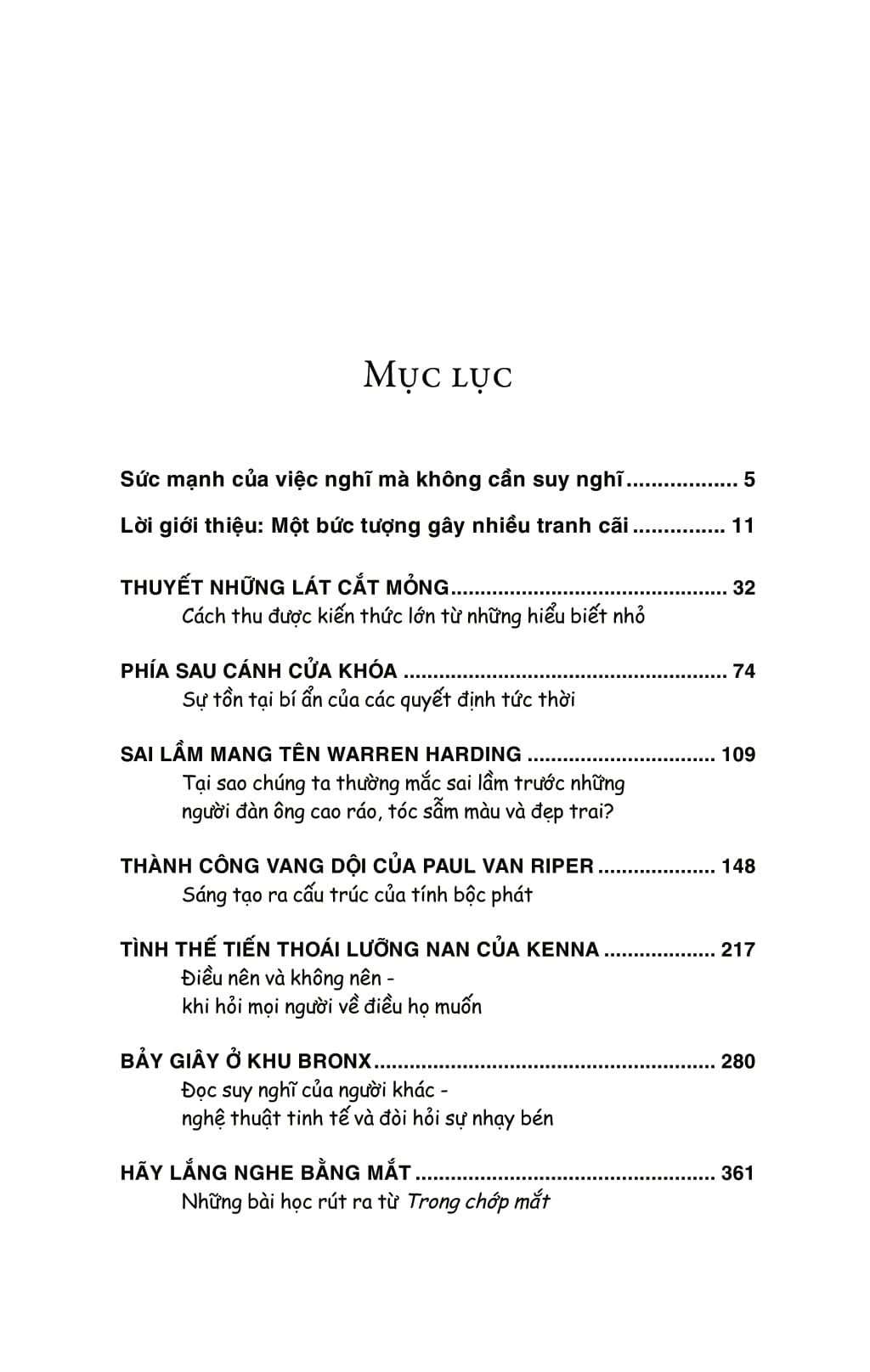 Sách - Trong Chớp Mắt (Tái Bản 2018)