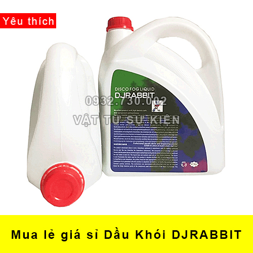 [HCM]Dầu Tạo Khói DJRABBIT 4.5 LIT Dung Dịch Đã Pha Sẵn