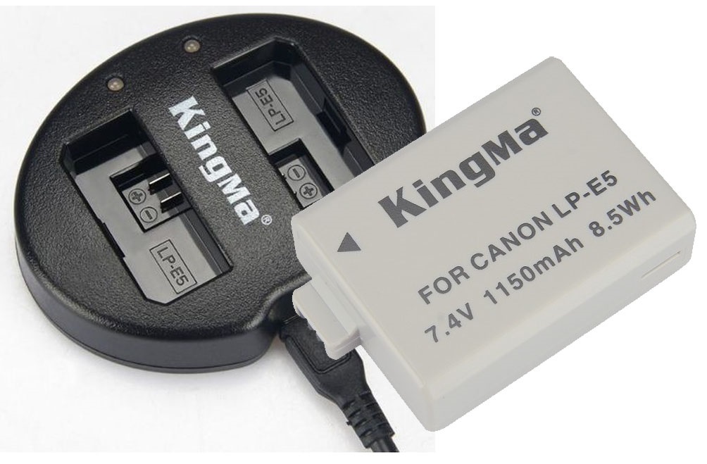 Pin máy ảnh KingMa LP-E5