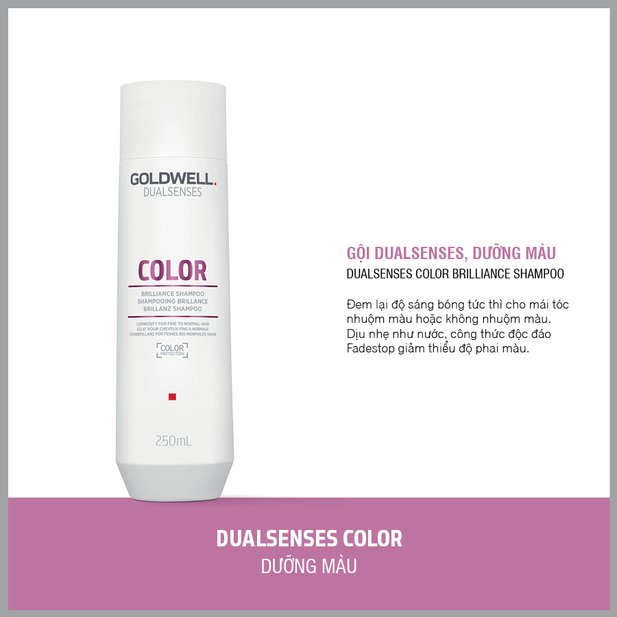 [HCM]Dầu Gội Xã Tóc Nhuộm Goldwell Colour 250Ml