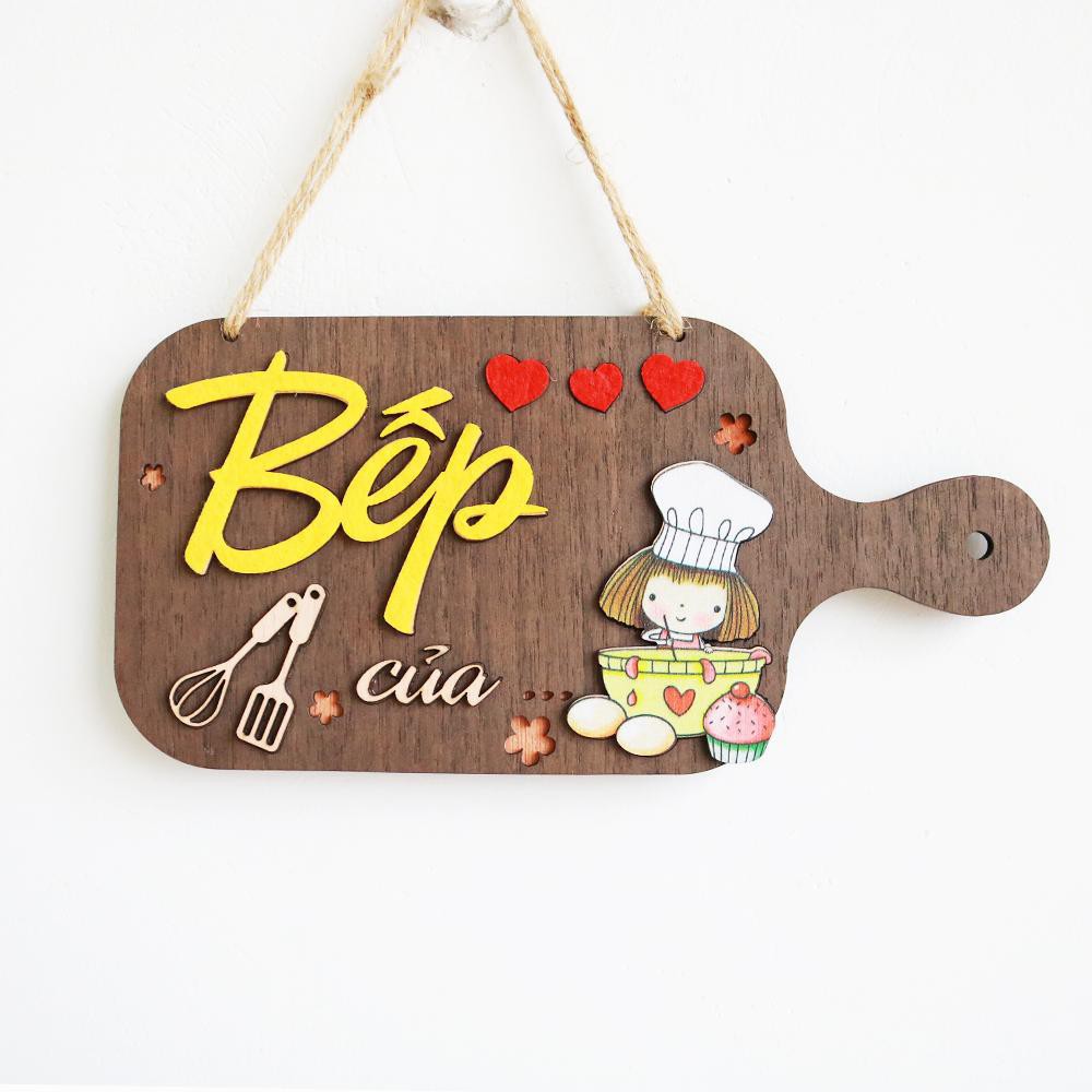 Decor home Bảng gỗ decor Bếp của...