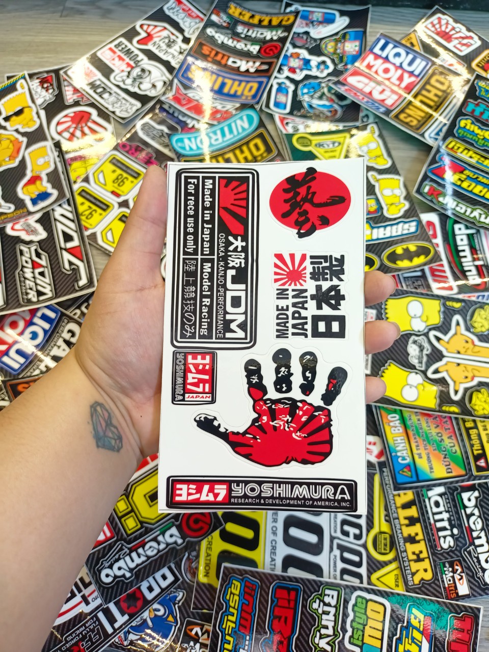 TEM SET STICKER JAPAN