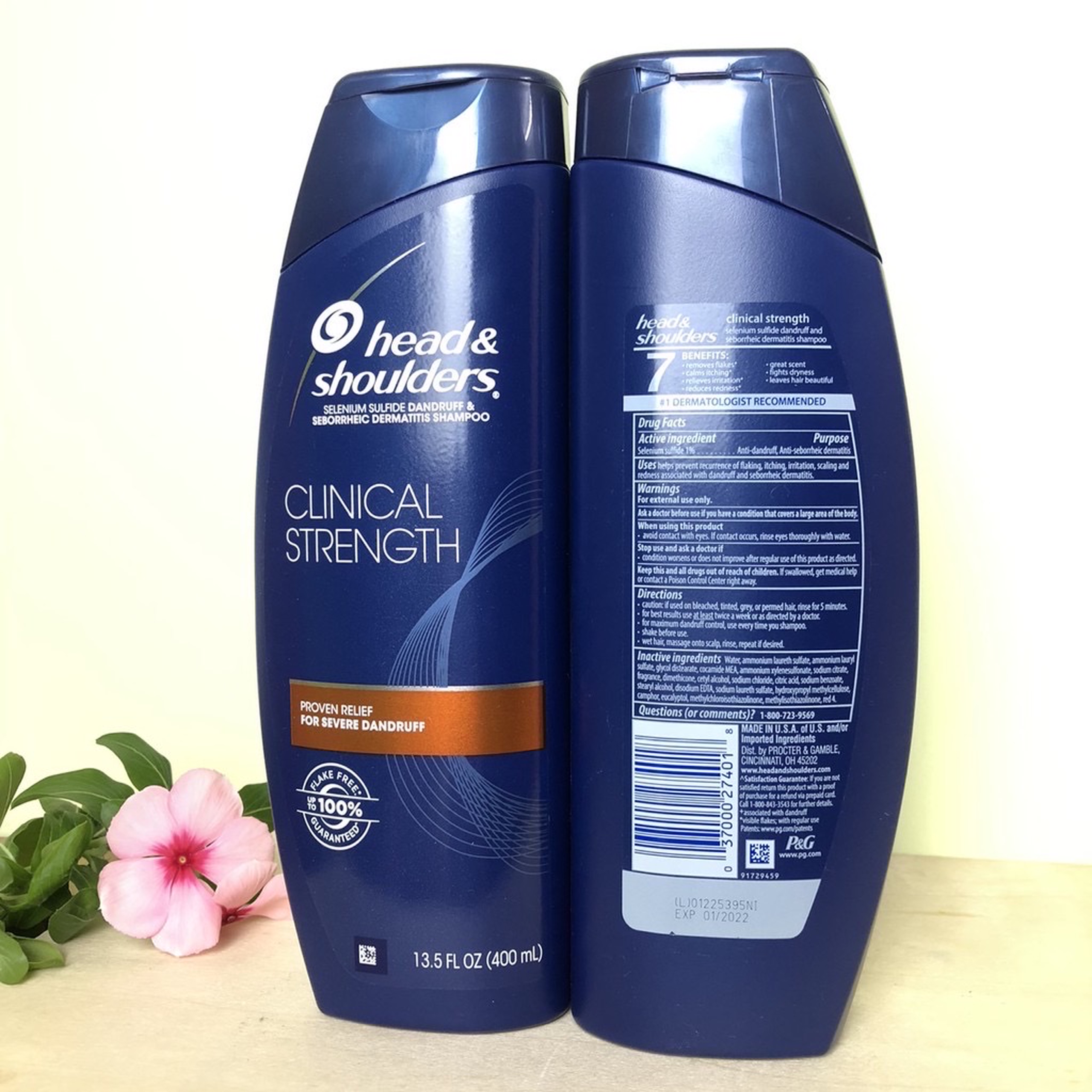 Dầu GộiTrị Gàu & Viêm Da Đầu Head & Shoulders Max Strength 400ml Mỹ