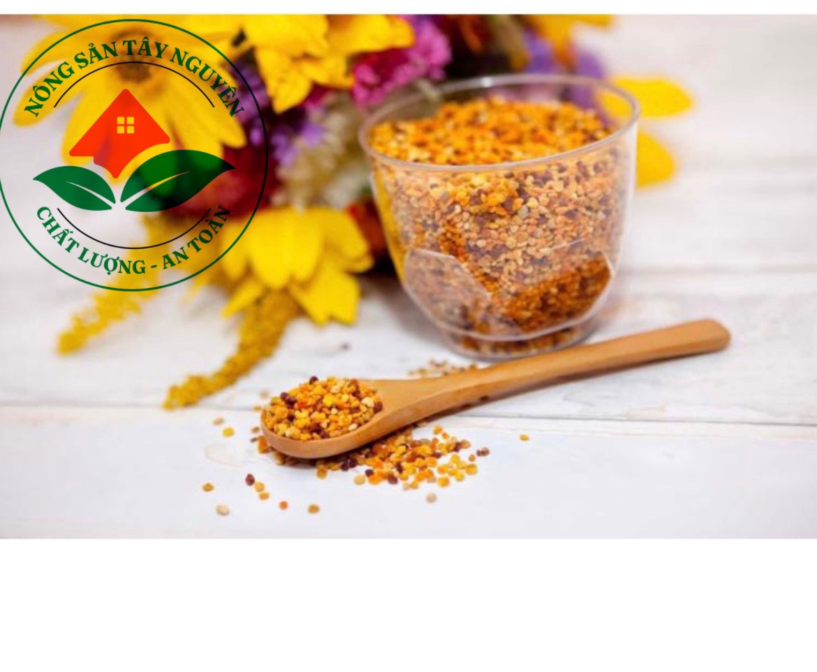 Phấn Hoa Mật Ong Nguyên Chất (Hoa Cỏ Kim) Hộp 500gr