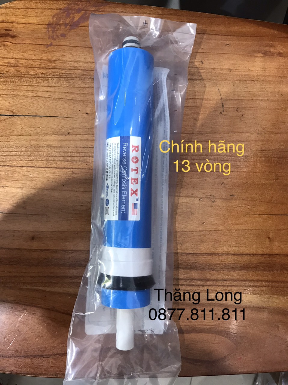 Màng Ro Rotex 13 vòng - Lõi số 4 Dùng được cho tất cả các loại máy lọc nước