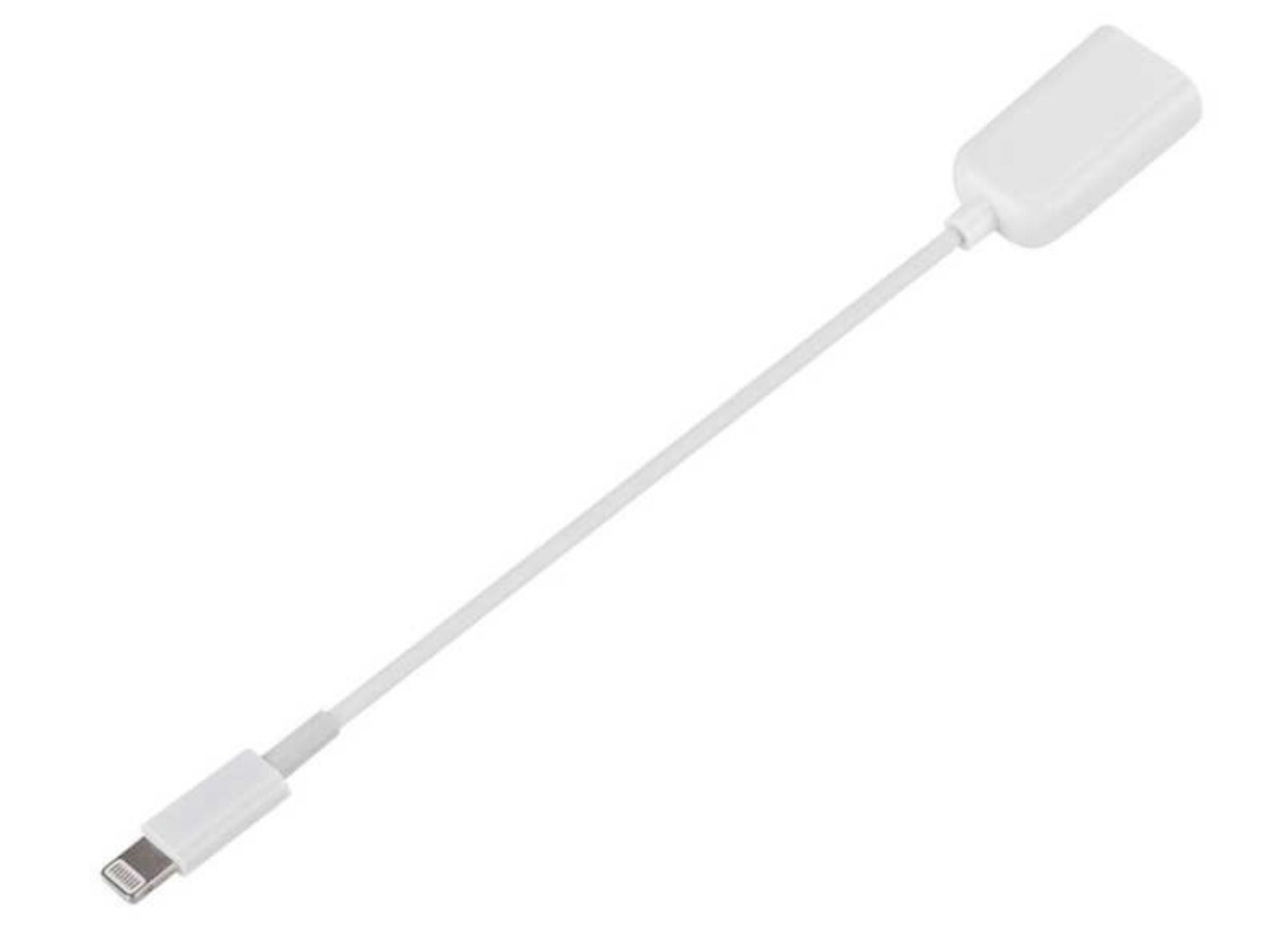 Cáp OTG  USB cho iPhone