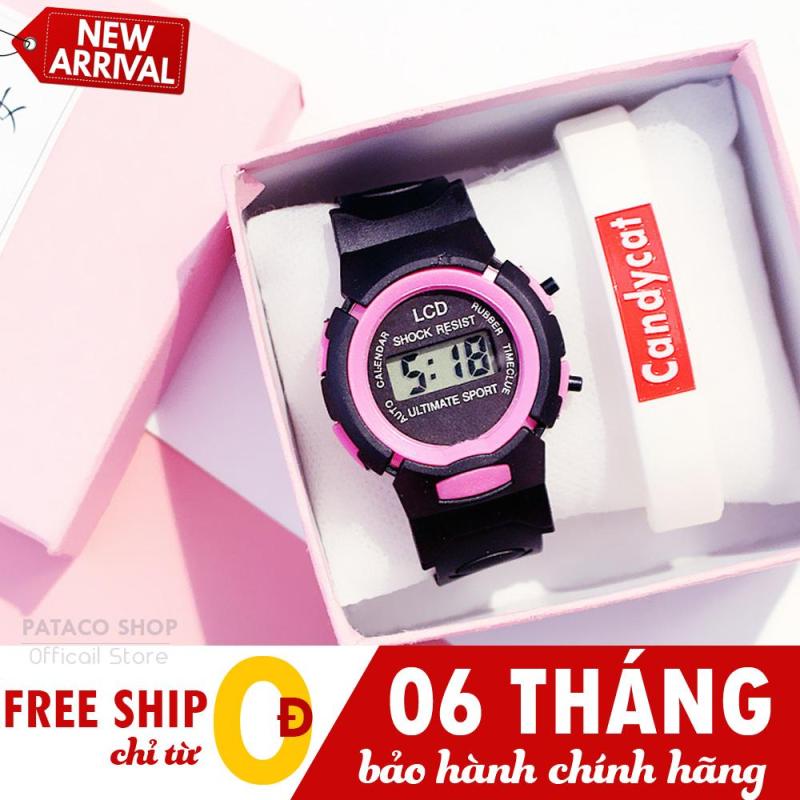 Nơi bán Đồng hồ điện tử trẻ em CandyCat C05, Full chức năng, Dây cao su bền bỉ, Phong cách thể thao cá tính