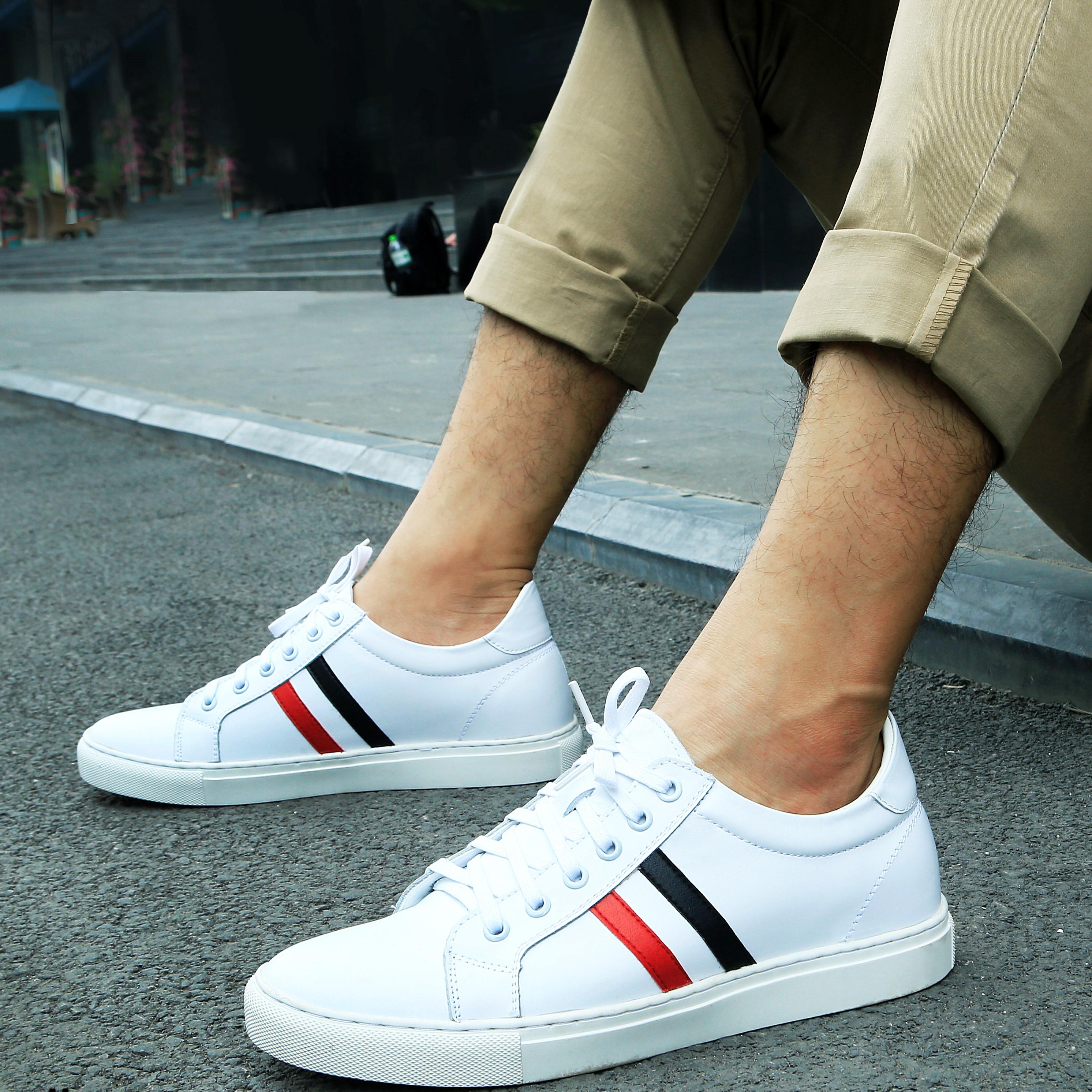 Giày Sneaker da bò Tăng chiều cao SMARTMEN GD-677