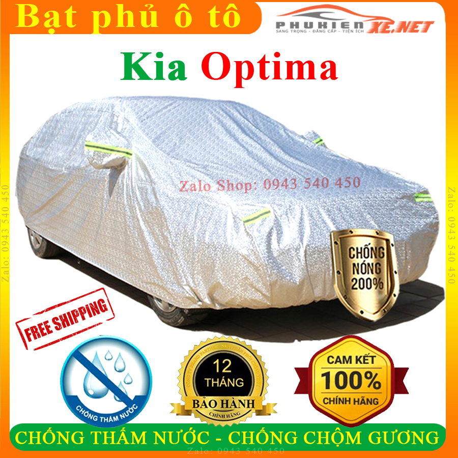 [HCM]Bạt phủ ô tô Kia Optima CAO CẤP Cách Nhiệt Bạt phủ xe ô tô Kia Optima Bạt che ô tô Kia Optima Bạt trùm xe ô tô Kia Optima