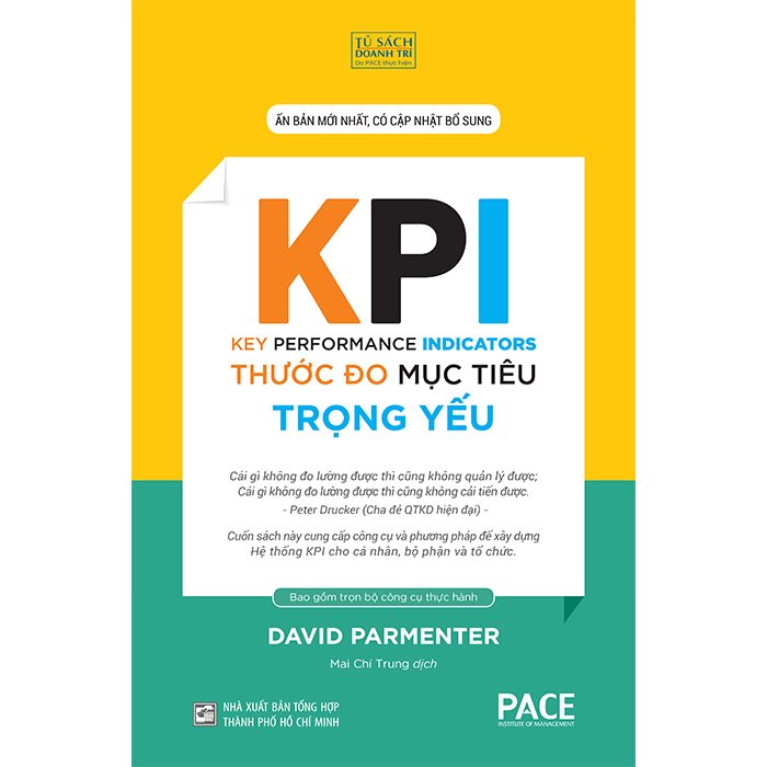 NXBHCM - Sách KPI - Thước Đo Mục Tiêu Trọng Yếu - The Key Performance Indicators (Bìa Cứng)