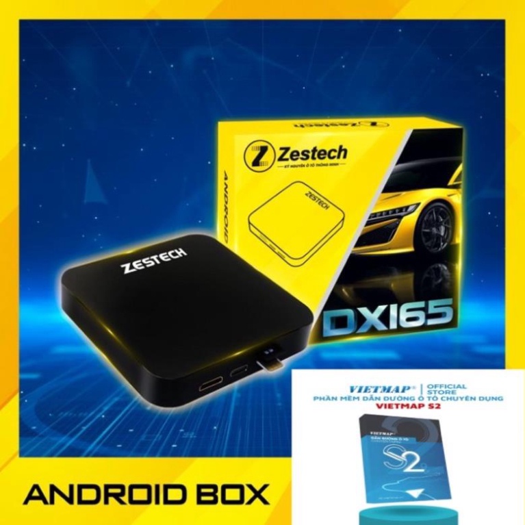 Bộ Android Box Zestech DX165 Dành Cho Ô Tô - Model 2023