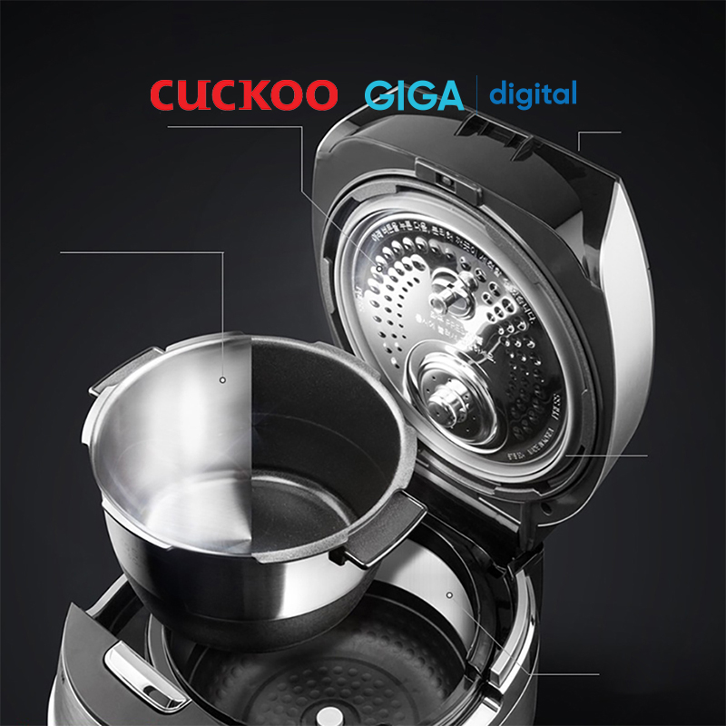 [ Hỏa tốc HN - HCM ]   Nồi cơm điện cao tần Cuckoo CRP-JHR1060FD dung tích 1.8L