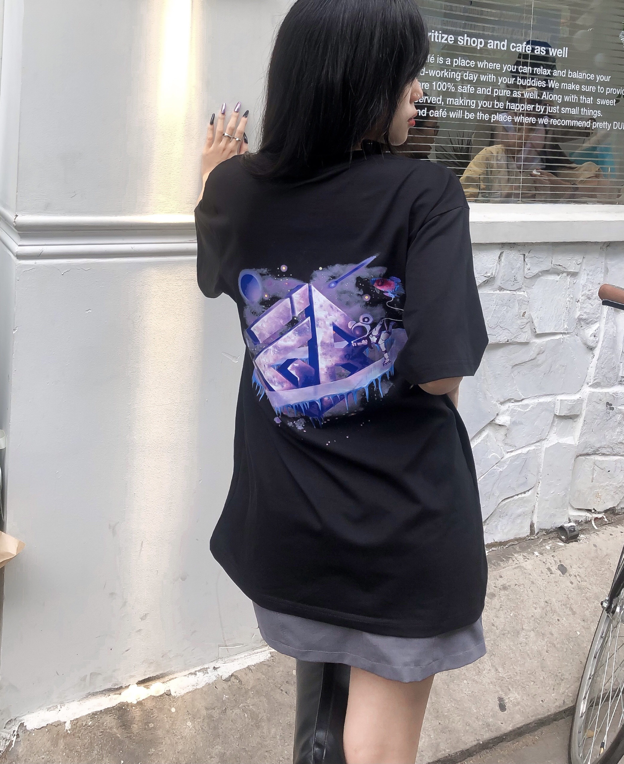 Áo Thun kiểu Unisex Hành Tinh iMA God Breaker (iGB Nebula Space Tee)