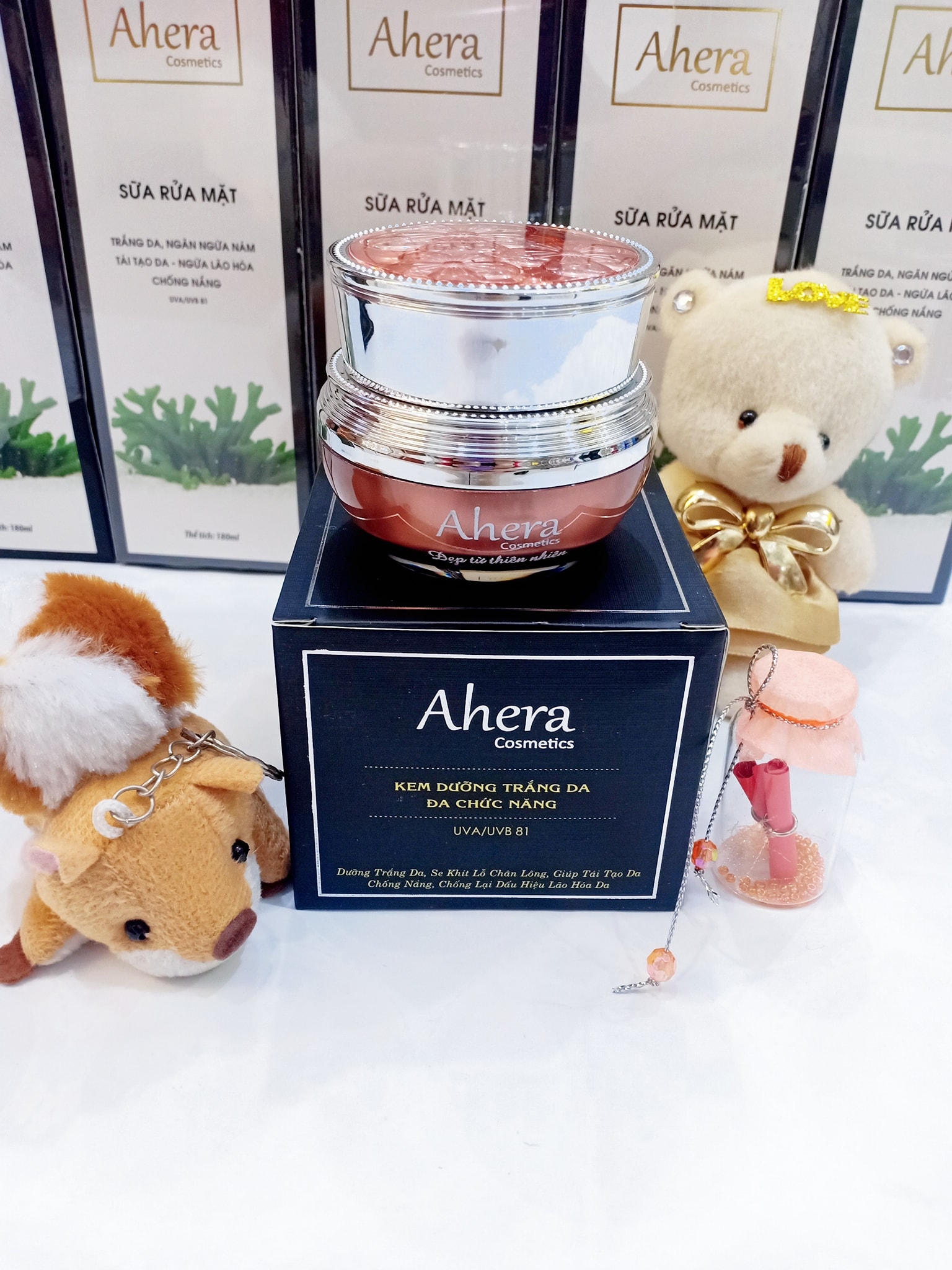 Kem AHERA Dưỡng Trắng Da Đa Chức Năng