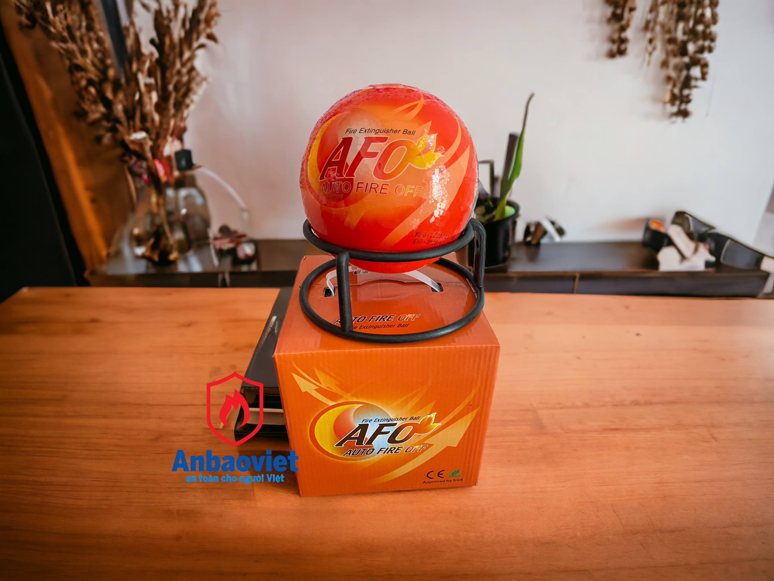 Bóng chữa cháy AFO 1,3kg (hạn sử dụng 5 năm, nhập chính hãng)