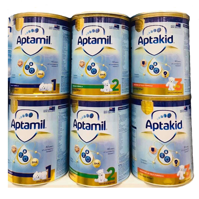 Sữa bột Aptamil số 1,2,3 900g