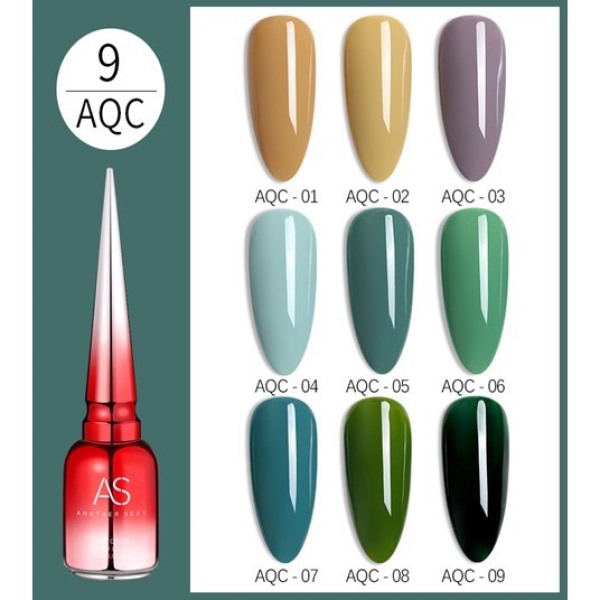 [HCM]Sơn gel AS 15ML (dành cho tiệm nail chuyên nghiệp) - AQC