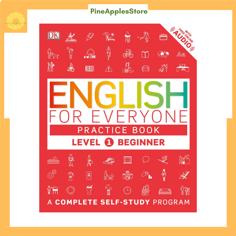 Sách English For Everyone  Level 1 Beginner Practice book&Course book