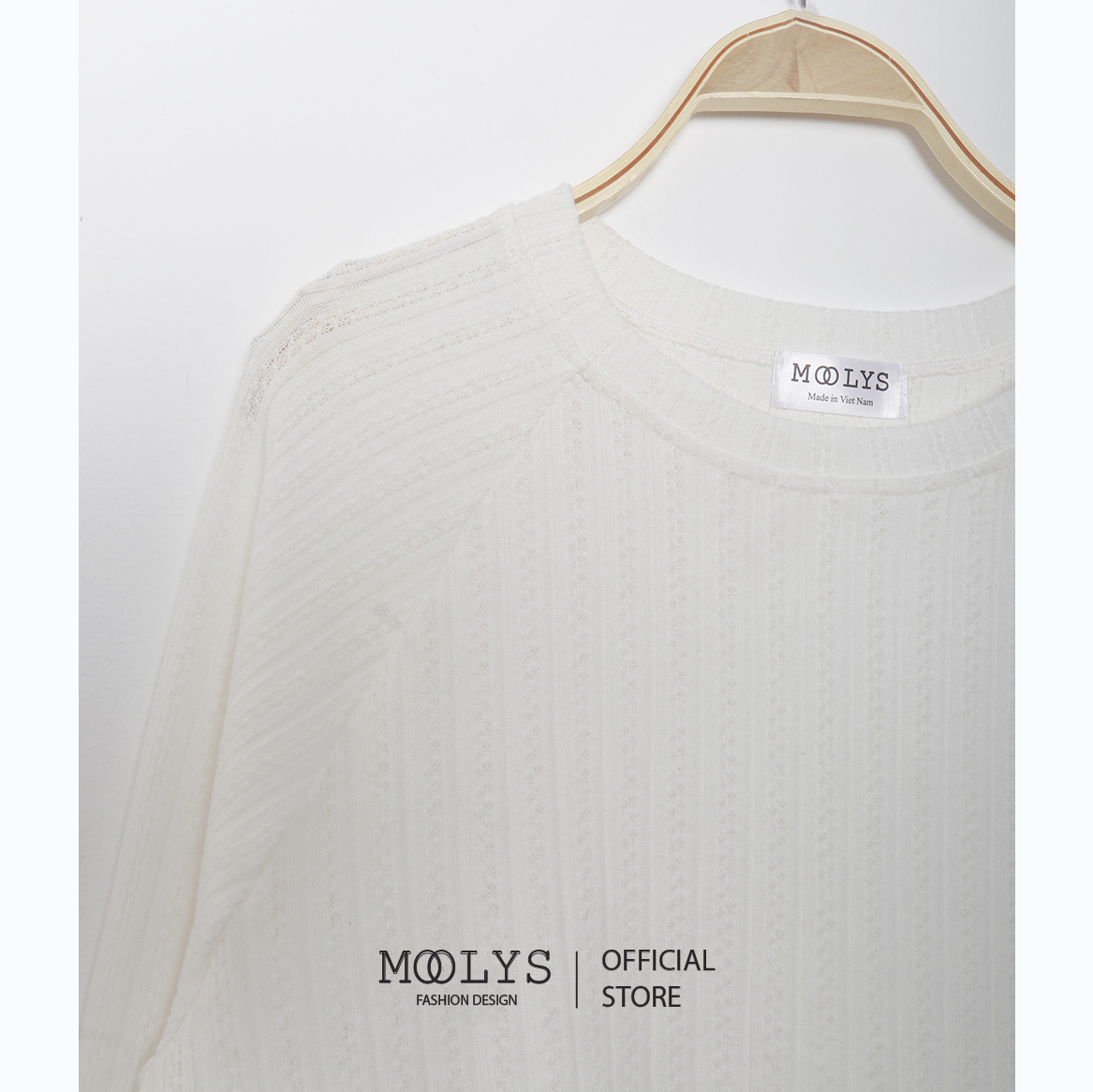 Áo croptop dài tay basic Moolys MC007